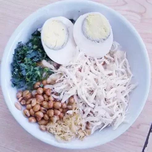 Bubur Ayam Telur(Pake Cup)